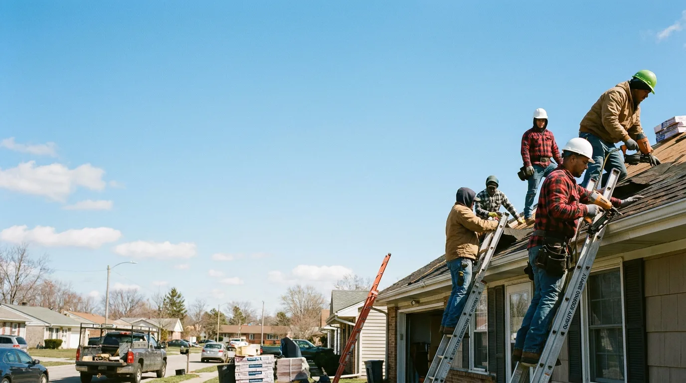 Roofing in Grabill, IN near me